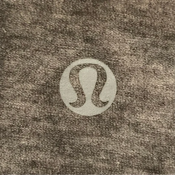 Lululemon Cabin Long Sleeve Tee Reversible Ghost Grey/Heathered Grey Size 8 - Picture 11 of 16